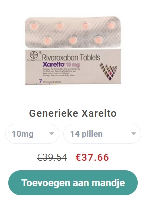 Xarelto 10 mg: Behandeling van Bloedstolling